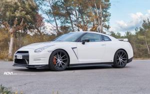 Nissan GT-R by allDesign on ADV.1 Wheels (ADV5.0 M.V1 CS) 2018 года